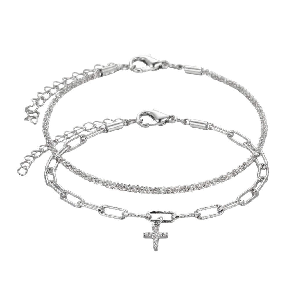 Conjunto de Pulseras de Madreperla