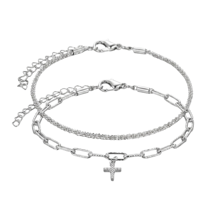 Conjunto de Pulseras de Madreperla