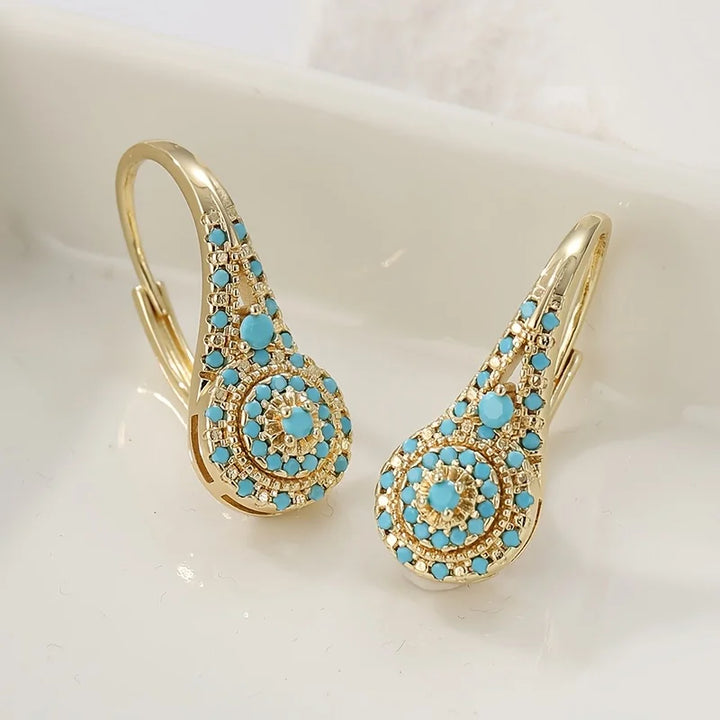 Elegant Pearl Bloom Earrings