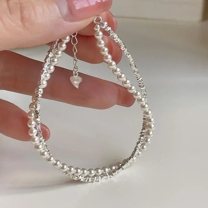 Pulsera Doble Madreperla