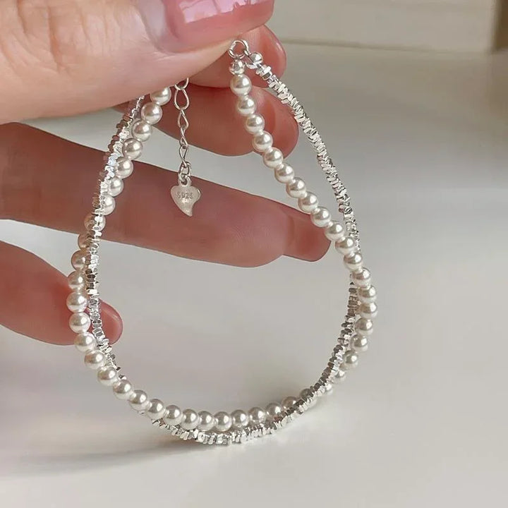 Pulsera Doble Madreperla